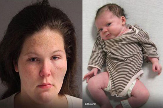 Maryland mom held on $500K after infant found on roadside
