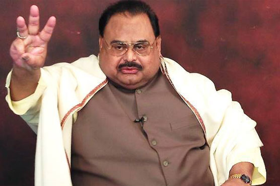 Altaf Hussain demands referendum on Rangers' authority in Karachi