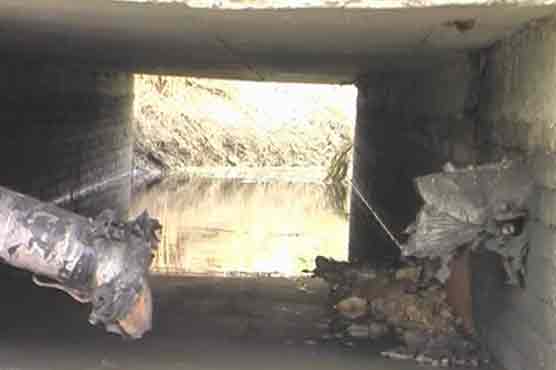 Gas pipeline blown up in Sohbatpur