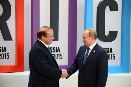 Let's shake hands for progress, build roads: PM Nawaz offers BRICS