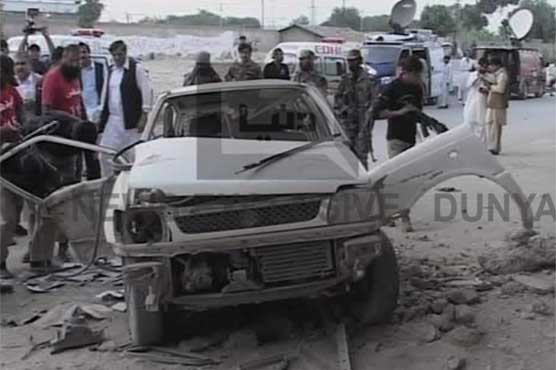 Quetta: 2 injured in car blast
