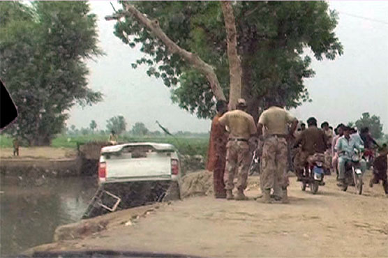 Three Rangers officials injured as vehicle plunges into canal