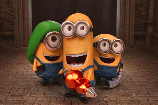 Tiny 'Minions' score big at N. America box office