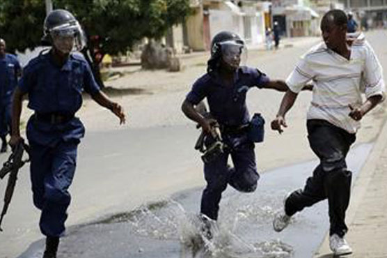Rebels held, arms seized in Burundi: officials 