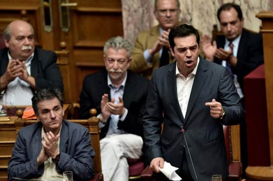 Greek parliament approves tough creditor reforms bill
