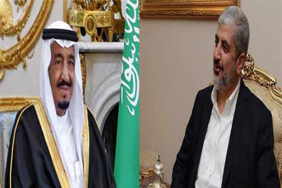 Hamas leader in rare talks with Saudi king