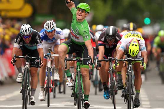 Cycling: Greipel secures Tour stage triple 