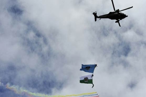 Colombia celebrates FARC rebel ceasefire