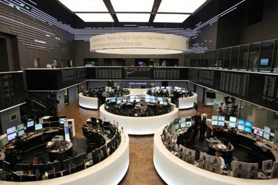 European stocks end winning streak