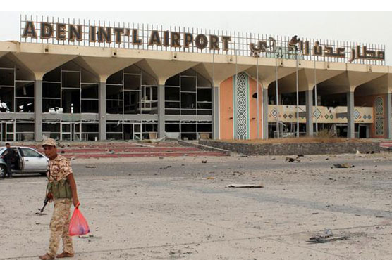 Rockets strike key Yemen airport a day after reopening