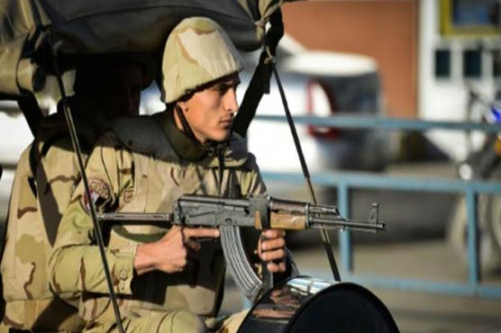 Bombing kills four Egyptian soldiers in Sinai