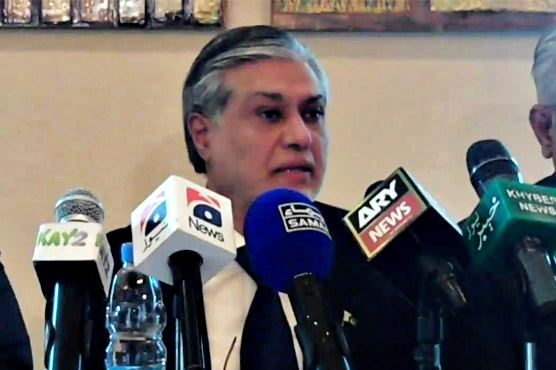 Imran's demands met because PML-N had clear conscience: Ishaq Dar 