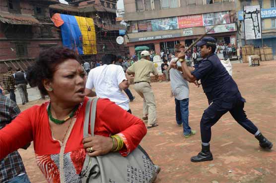 Nepal police arrest 188 as charter protest turns violent