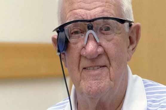 Camera connected to brain helps 80-year-old see