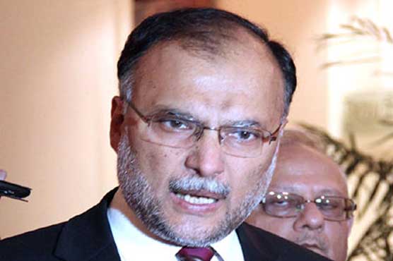 Imran Khan's demand is like thief pretending to be cop: Ahsan Iqbal