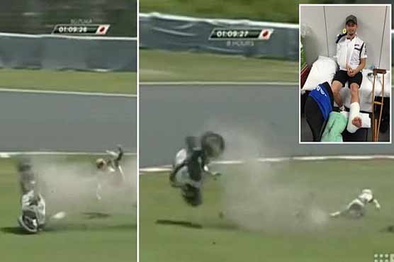 Motorcycling: Stoner breaks leg and shoulder at Suzuka