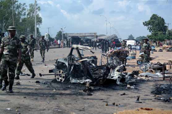 14 killed in suicide bombing in northeast Nigeria