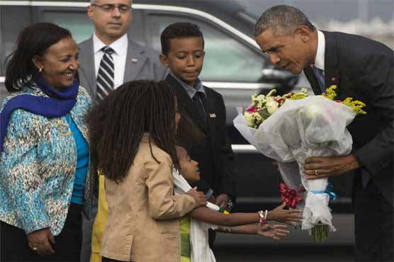 Obama in Ethiopia, focus on South Sudan peace bid 