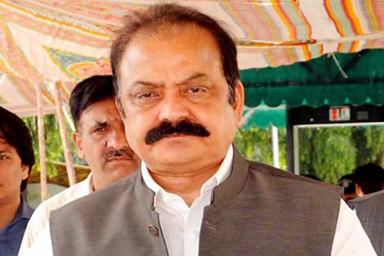 Rana Sanaullah opposes de-seating PTI from assemblies