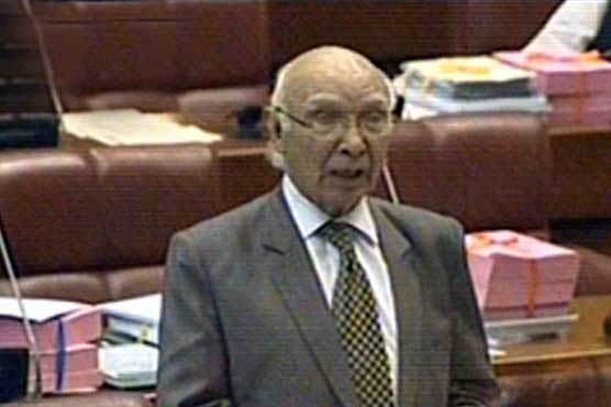 Govt mulling to raise issue of RAW's activities in Pakistan with UN, Sartaj Aziz tells NA