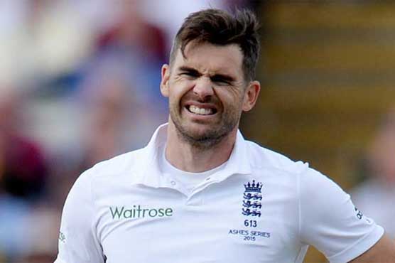 England's Anderson out of fourth Ashes Test 
