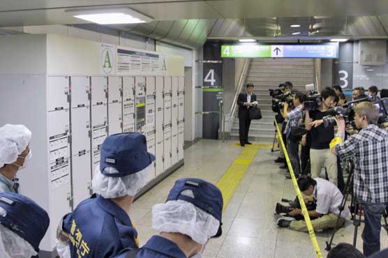 Corpse left in suitcase at busy Tokyo station for month