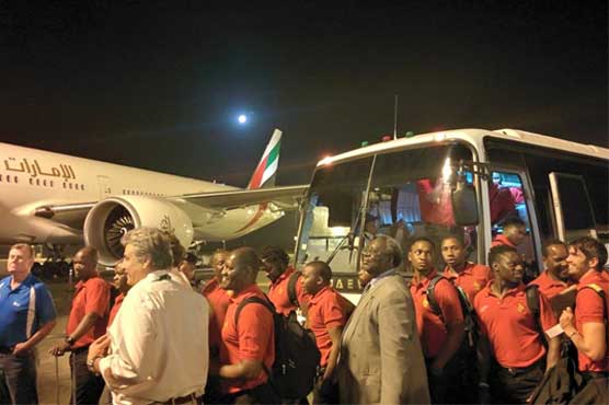 Zimbabwe cricket team leave after playing series in Pakistan