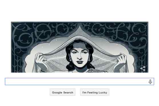 Google doodle pays tribute to Nargis Dutt on 86th birthday