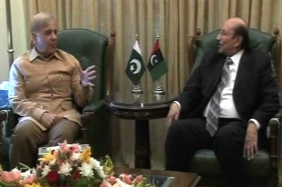 CM Punjab meets CM, Governor Sindh in Karachi