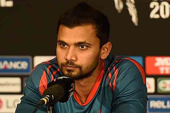 Bangladesh's Mashrafe suffers injuries in road mishap in Mirpur