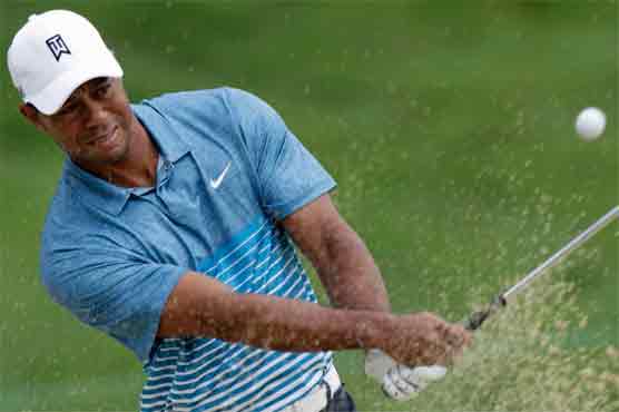 4-way tie at Memorial as Woods struggles to stay in game