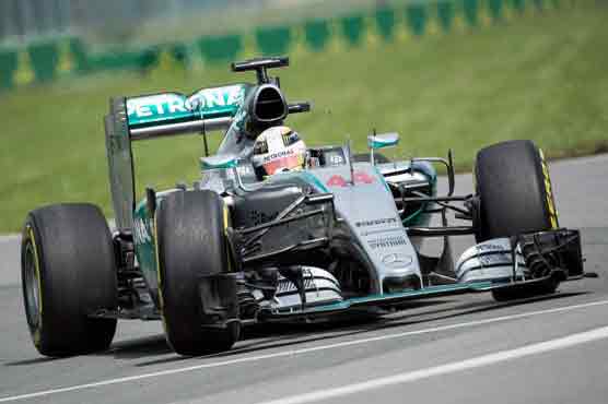 F1: Hamilton fastest in 1st practice, skids out in 2nd