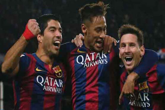 Barca's fearsome front 3 firing the side to success