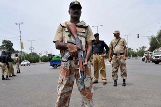 Rangers arrest nine suspects during raids in Karachi