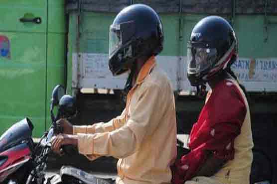 Karachi: Helmet-wearing made compulsory for pillion riders from June 8