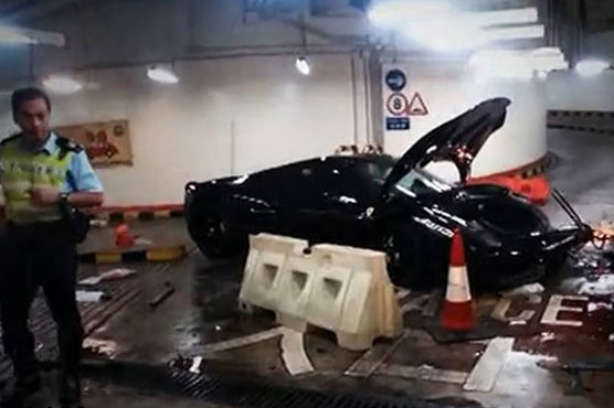 Expat banker arrested over fatal Hong Kong Ferrari crash: reports