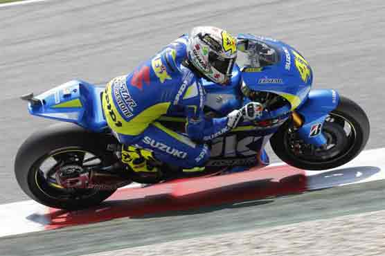 Motorcycling: Suzuki surprise Rossi, Lorenzo in Barcelona practice