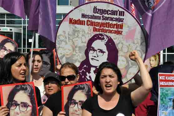 Trial opens over female student's murder that shocked Turkey