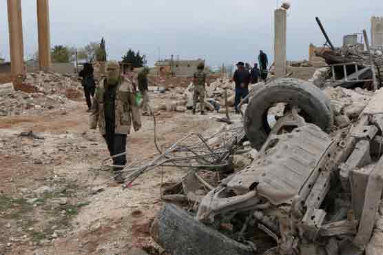 Rebels push IS back in northern Syria: monitor 