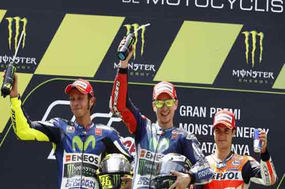 Motorcycling: Lorenzo wins Catalunya MotoGP 
