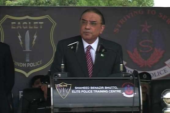 Salute army for safety of country, people: Zardari