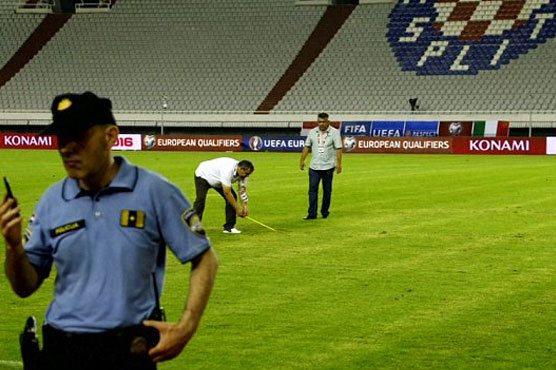 Football: UEFA to take action against Croatia for pitch swastika