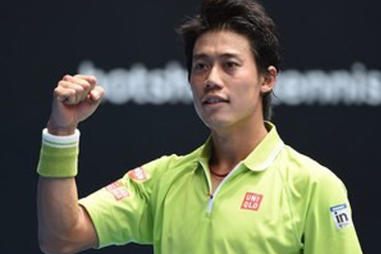 Tennis: Nishikori battles into round two at Halle