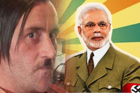 Modi hero of Germany's neo-Nazi, anti-Islamic group