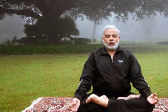 Twist and chant: India gears up for Modi's Yoga Day