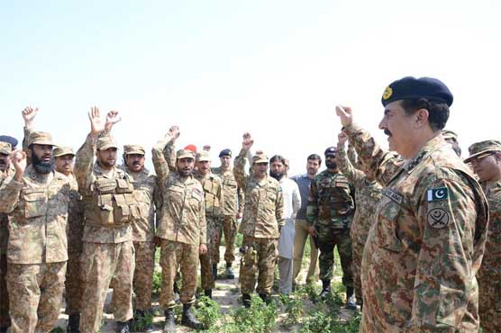 Unflinching resolve will achieve terrorism-free Pakistan: General Sharif