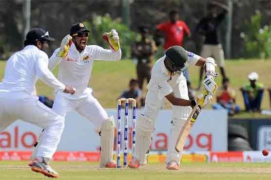 Pakistan resume play on fourth day of first Test against Sri Lanka