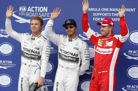 Hamilton makes it a year of Mercedes poles