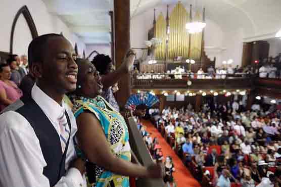 Charleston church reopens in triumph over 'Devil' massacre 