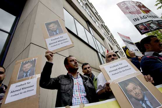 Jazeera's Mansour blames Berlin detention on Egyptian pressure